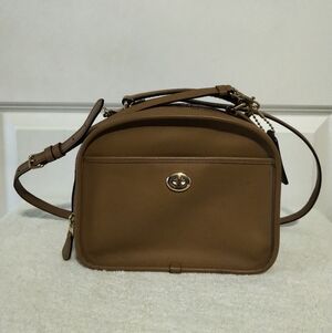 Coach Lunch Pail Retro Leather Bag  Limited Edition Crossbody F11785